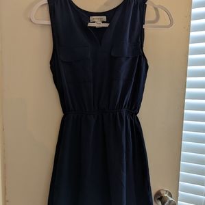 Blue Monteau Dress
